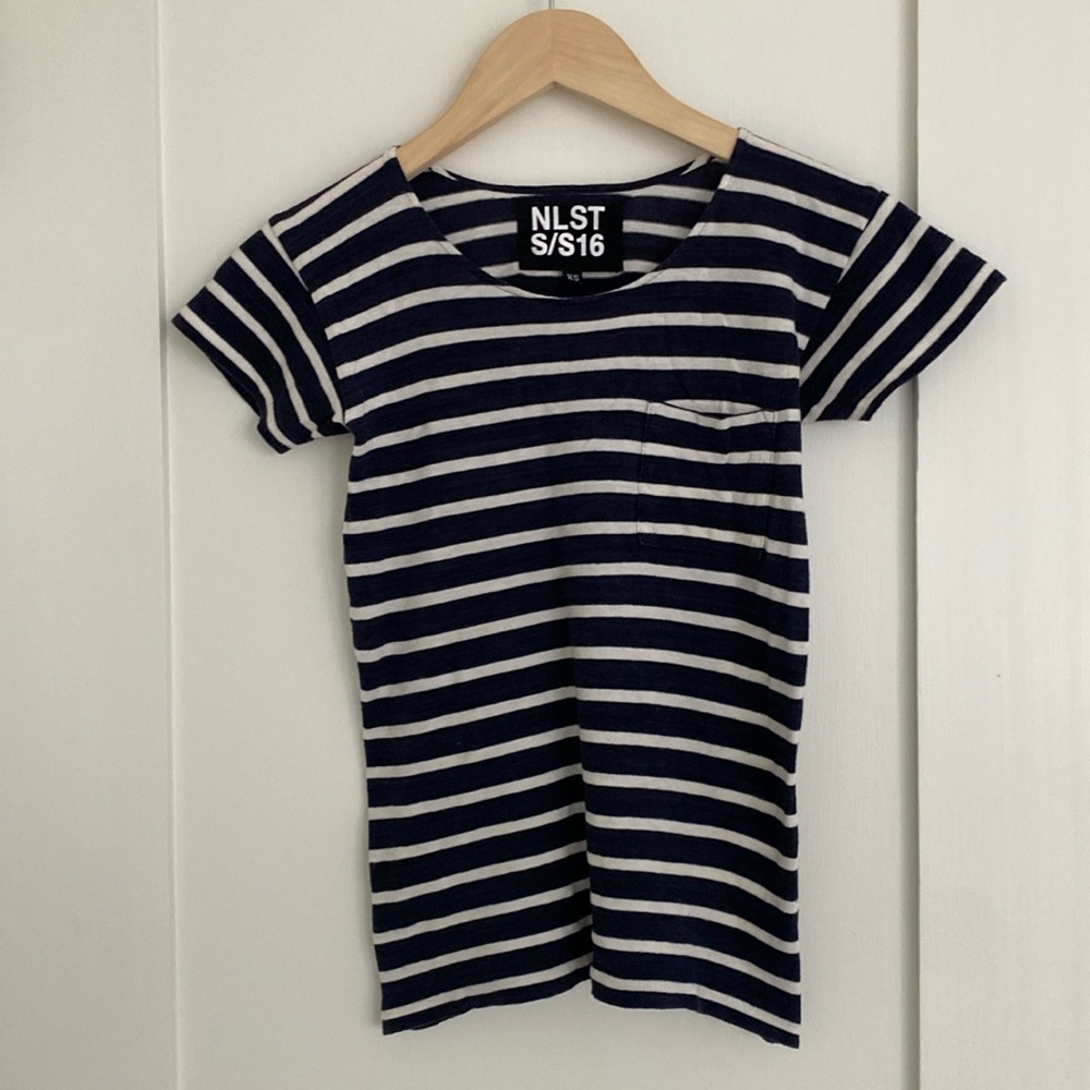 Striped baby tee